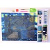 Алмазна мозаїка 30x40 "Зоряна ніч Ван Гог" ST490