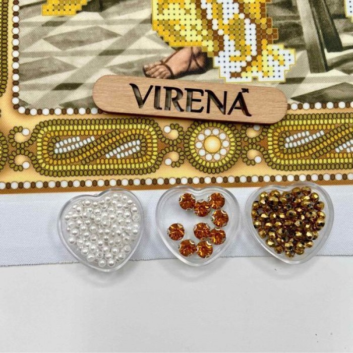 Ікона "Таємна Вечеря" католицька в золоті А2Р-102 (А2Р-102_Бісер)