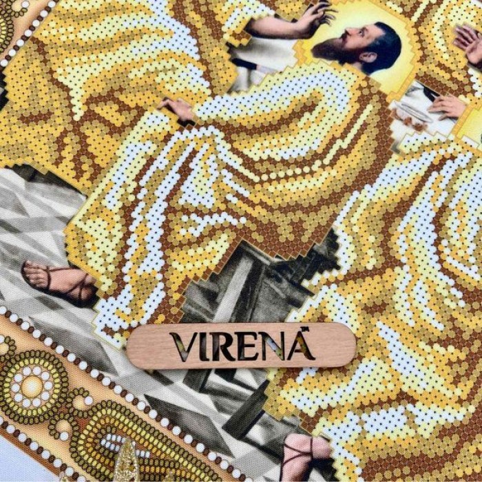 Ікона "Таємна Вечеря" католицька в золоті А2Р-102 (А2Р-102_Бісер)