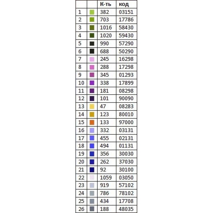 Картина для вишивки формату A3+ 013 "Іриси"