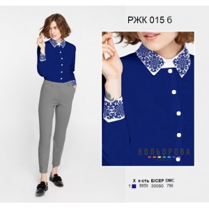 Жіноча комбінована сорочка РЖК-015Б. Заготовка під вишивку