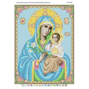 БСР-3029 БМ "Нев'янучий Цвіт". Схема для вишивки бісером