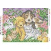 БС-3241 Домашні тварини. Схема для вишивки бісером