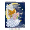 БСР-4300 Янголятко. Схема для вишивки бісером