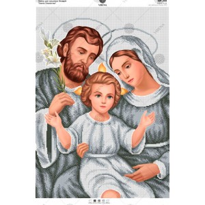 Схема для вишивки бісером "Святе Сімейство" (А2Р-033)
