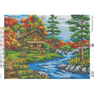 Схема для вишивки бісером А3Н-354 (А3Н-354)