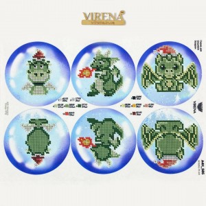 Схема для вишивки бісером "Дракон" (А4Н-585)