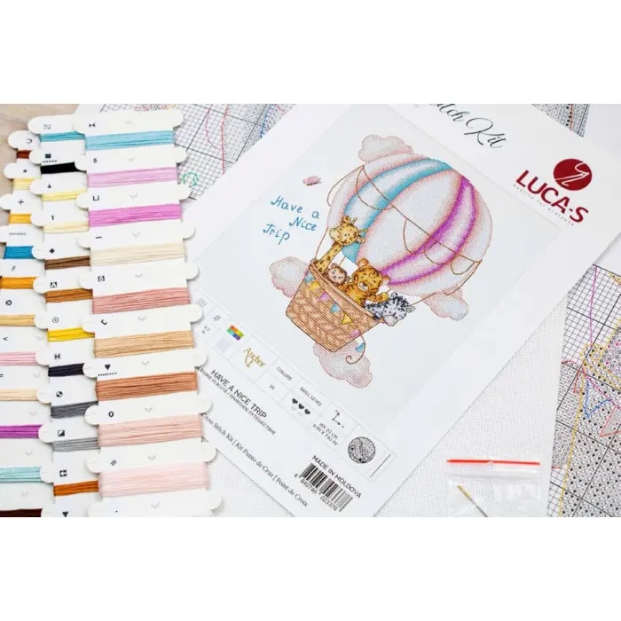 B1191 Приємна подорож. Luca-S. Набір для вишивки хрестиком