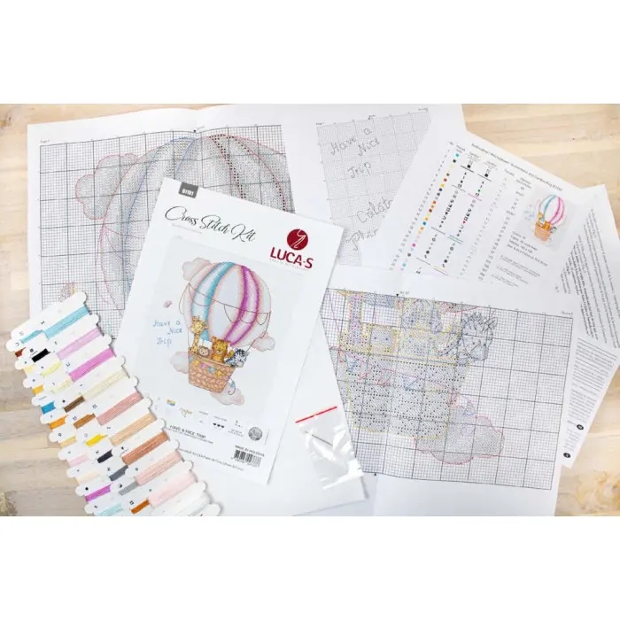 B1191 Приємна подорож. Luca-S. Набір для вишивки хрестиком