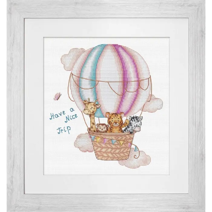 B1191 Приємна подорож. Luca-S. Набір для вишивки хрестиком