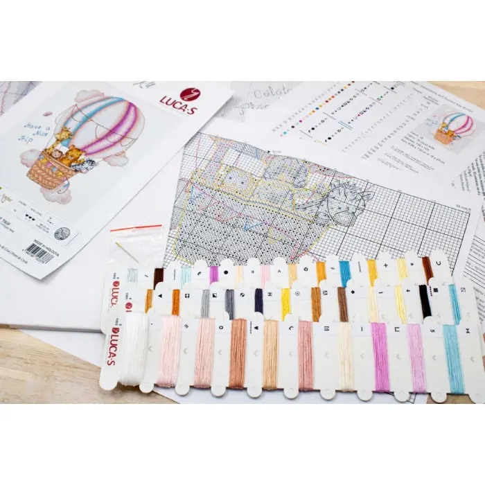 B1191 Приємна подорож. Luca-S. Набір для вишивки хрестиком