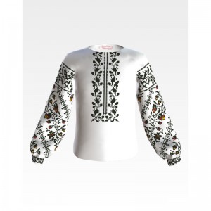 Заготовка дитячої вишиванки на 1-3 років "Сокальська братчики" для вишивки бісером (БД059кБ28нн)