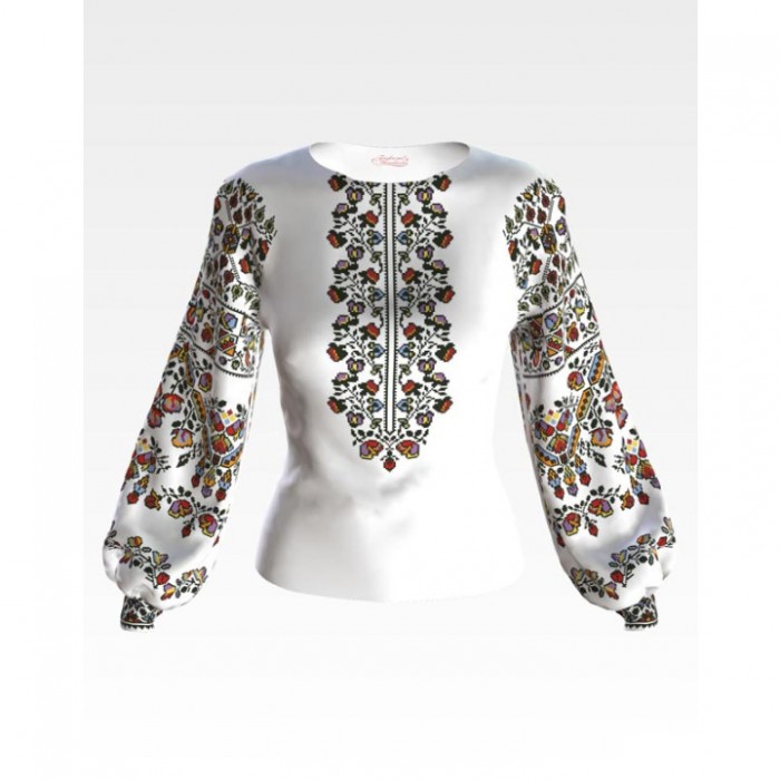 Заготовка жіночої вишиванки "Сокальська сучасна" для вишивки бісером (БЖ155кБнннн)