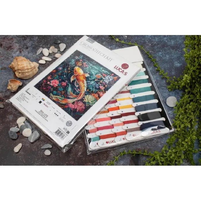 BU5032 Підводне морське життя. Luca-S. Набір для вишивки хрестиком