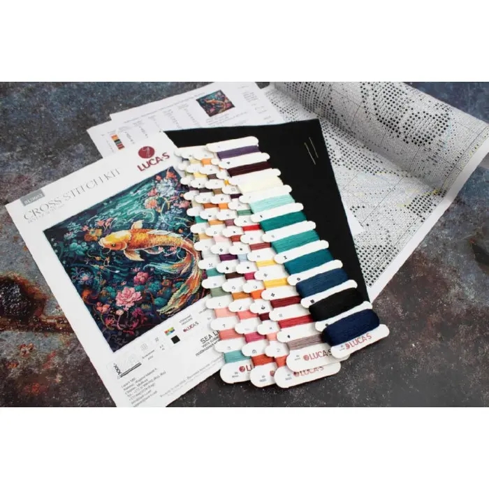 BU5032 Підводне морське життя. Luca-S. Набір для вишивки хрестиком