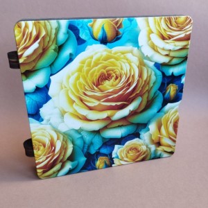 Дерев'яний органайзер для бісеру Блокнотик на 40 комірок з кольоровим друком (060561к)