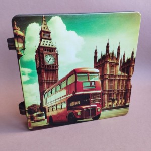 Дерев'яний органайзер для бісеру Блокнотик на 40 комірок з кольоровим друком (060562к)