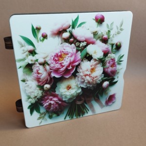 Дерев'яний органайзер для бісеру Блокнотик на 40 комірок з кольоровим друком (060563к)