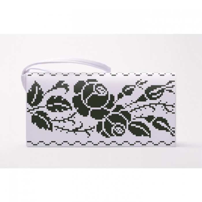 Заготовка клатча "Троянди. Орнамент" для вишивки бісером (КЛ178кБ1301)