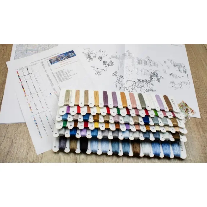 L8007 Свято біля узбережжя. Letistitch. Набір для вишивки хрестиком