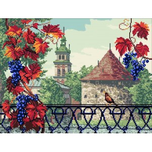 ЛПВ Порохова вежа. Схема для вишивки бісером