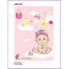 Дитяча метрика А4М 008 для дівчинки