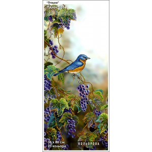 Панно-014 "Пташка" для вишивки бісером