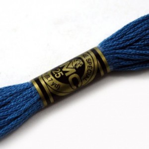 Муліне DMC 3765. Нитки для вишивання