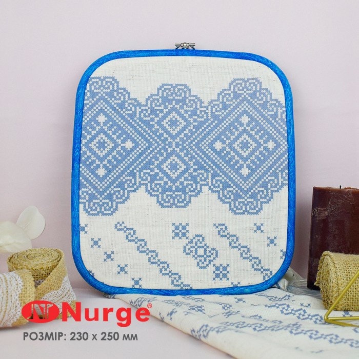 П'яльця Nurge 230-13 (230х250 мм.) блакитні