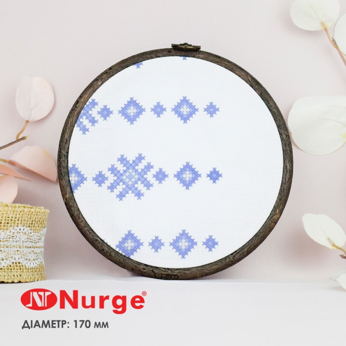 П'яльця Nurge круглі каучукові з підвісом 230-3 (170 мм.)