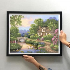 Схема картини Золота Підкова ЗПП-009 "Літо" для вишивання бісером на шовку