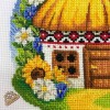 Набір для вишивки хрестиком «Українська хатинка. Липень» (VC-007)