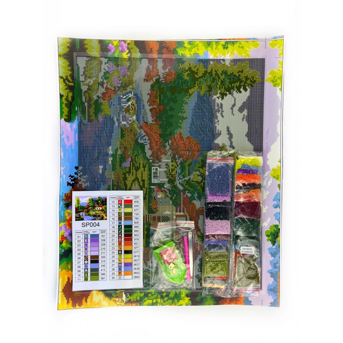Набір алмазної мозаїки ColorArt 40х50 "Будинок моєї мрії" SP004