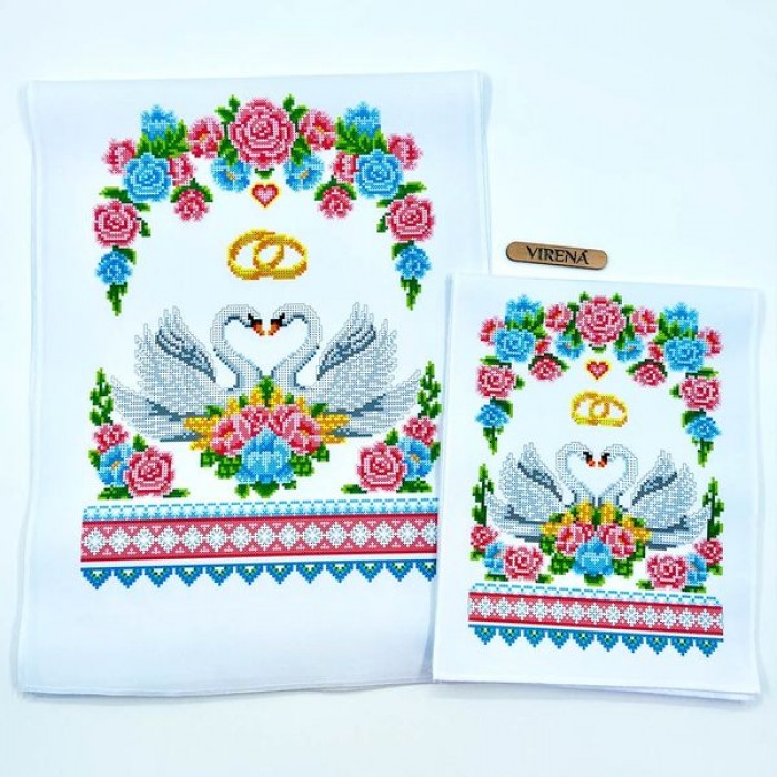 Рушник весільний РВВ-055 для вишивки бісером