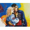 Алмазна мозаїка 40x50 "Козак і козачка" SP116