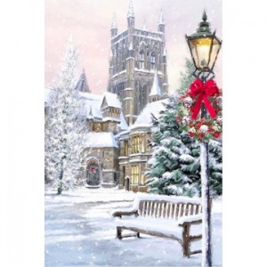 Набір алмазної мозаїки ColorArt 40х50 "Різдвяна казка" SP084