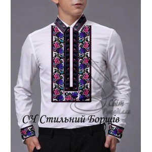 СЧ "Стильний Борщів" (СвР) Заготовка чоловічої сорочки для вишивки
