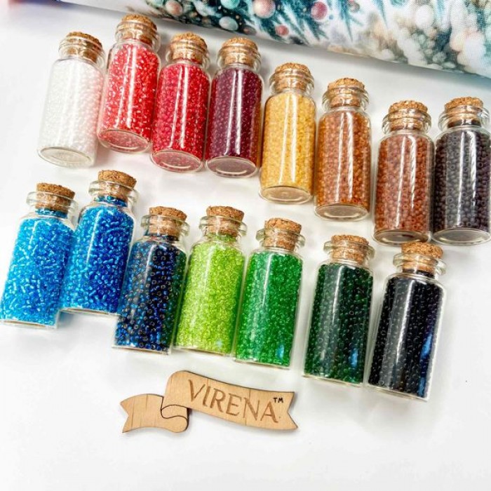 Святковий ранер великий з різдвяним оленем Ранер-225 (Ранер-225) для вишивки бісером