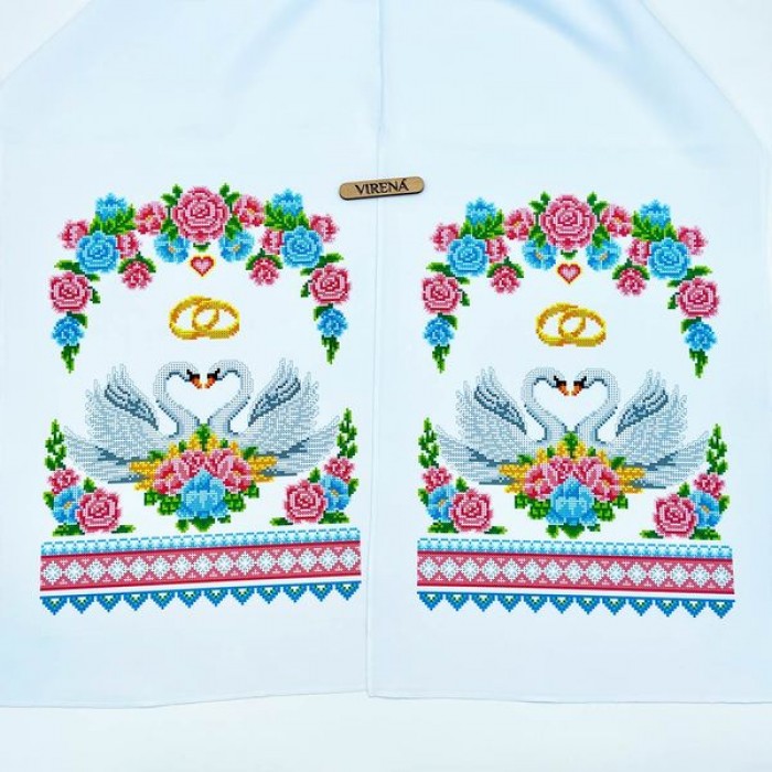 Рушник весільний РВВ-055 для вишивки бісером