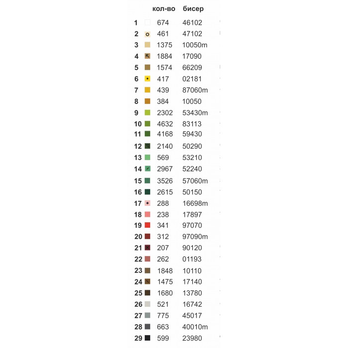 Картина для вишивки формату А2 034 "Не жартуй"