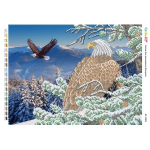 БС-3069 Орел. Схема для вишивки бісером