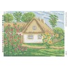 БС-3085 Будиночок у селі. Схема для вишивки бісером