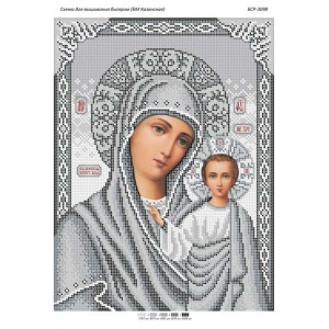 БСР-3098  БМ Казанська. Схема для вишивки бісером