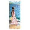 ПМ-4004 "Дівчина біля моря". Схема для вишивки бісером