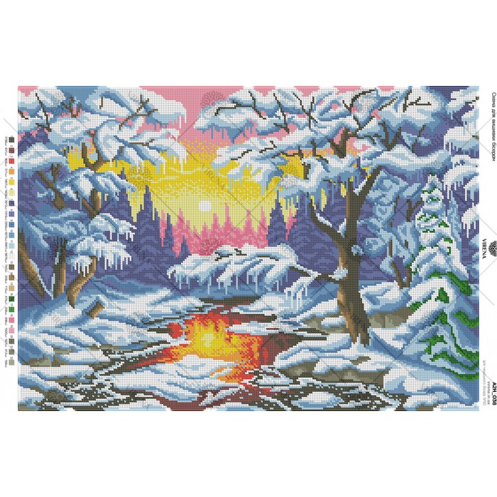 Схема для вишивки бісером А2Н-038 (А2Н-038)