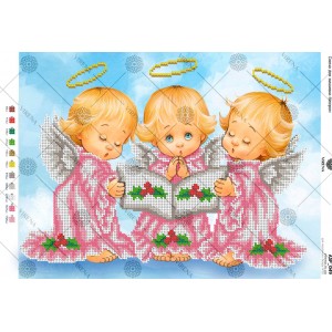 Схема для вишивки бісером "Янголята" (А3Р-049)