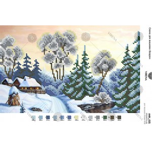 Схема для вишивки бісером А4Н-021 (А4Н-021)