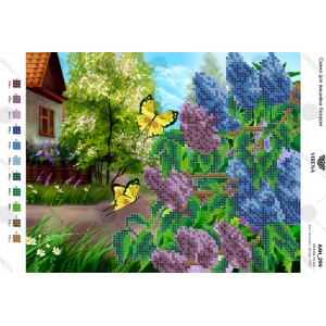 Схема для вишивки бісером А4Н-299 (А4Н-299)