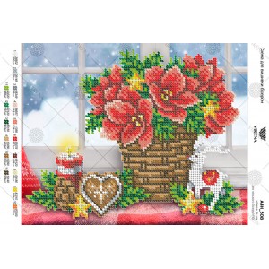 Схема для вишивки бісером А4Н-508 (А4Н-508)