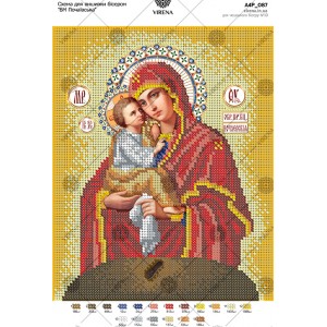 Схема для вишивки бісером "БМ Почаївська" (А4Р-087)